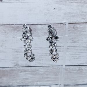 Vintage Clip On Earrings Dangle Earrings